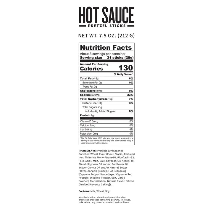 Hot Sauce Pretzels