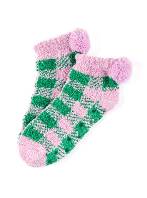 Chloe Home Socks, Green