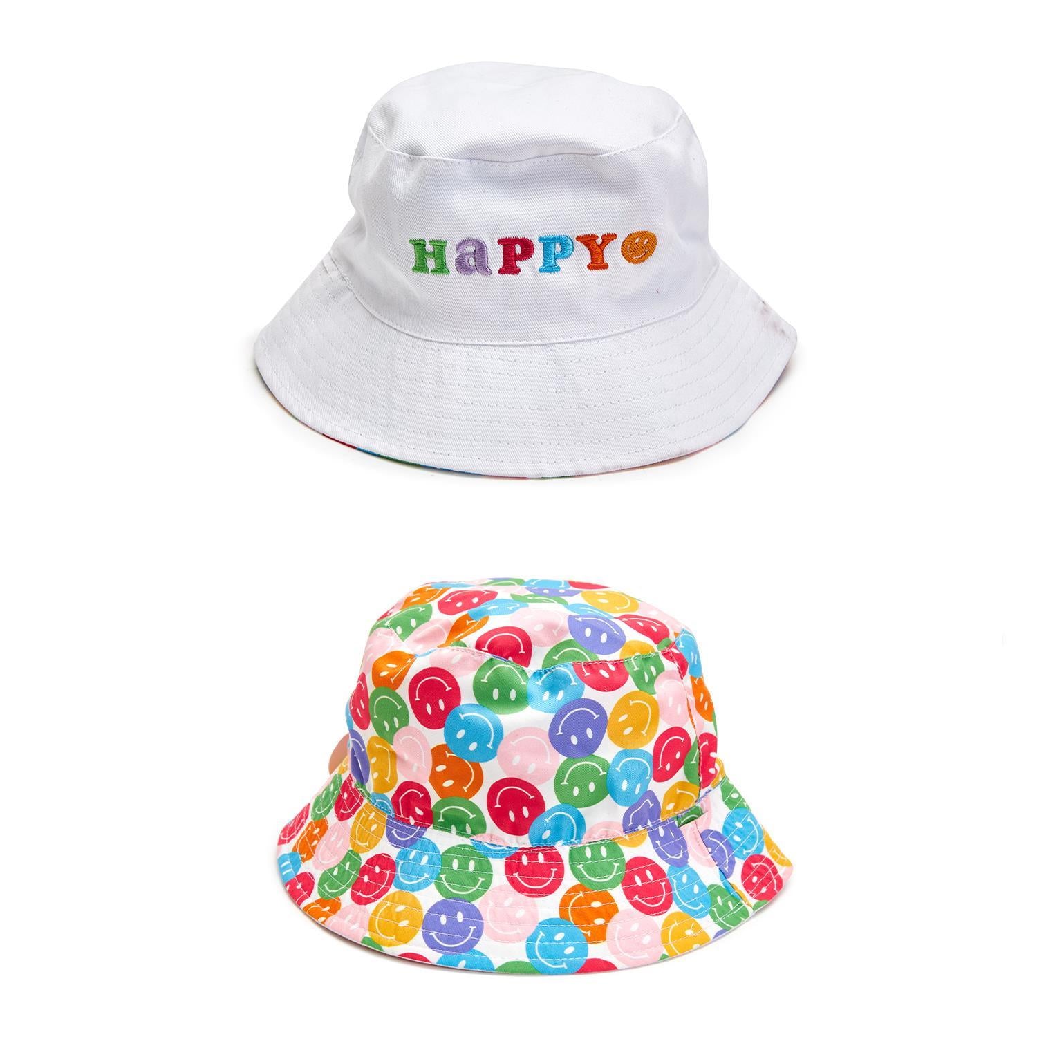 Happy Reversible Bucket Hat