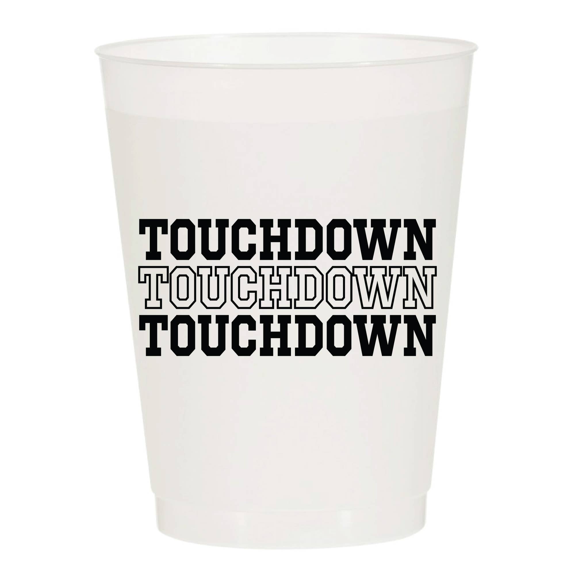 Touchdown Frosted Cups (10 Pk)