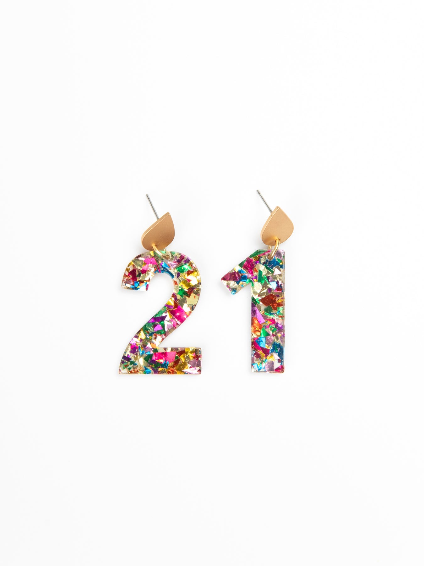 21 Candle Earring