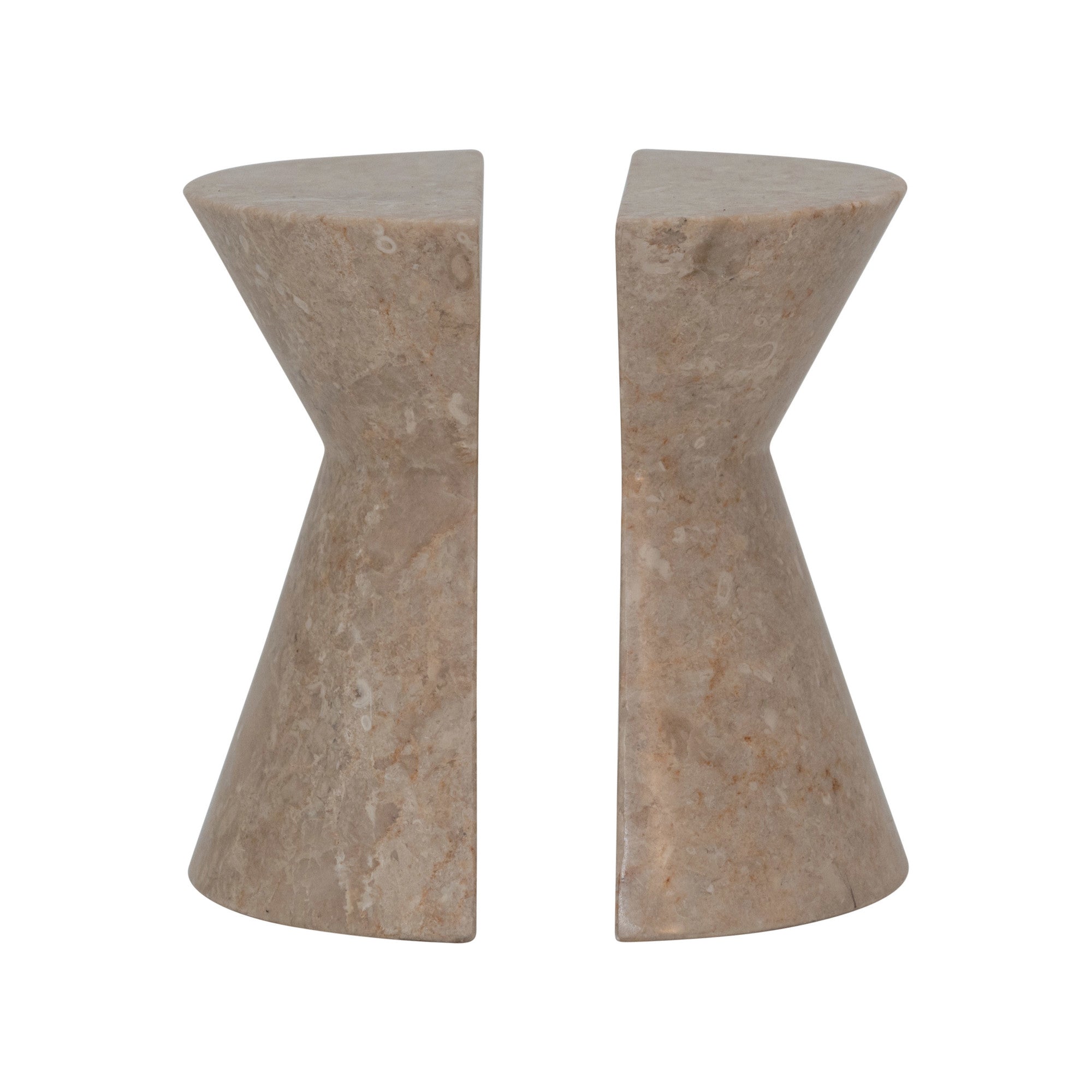 Beige Marble Bookend (Sold Separately)