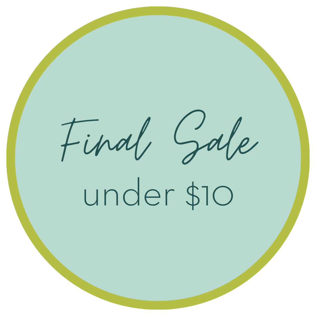 FINAL SALE: $10 AND UNDER