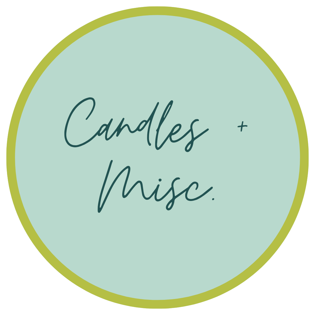 CANDLES + MISC. PARTY SUPPLIES
