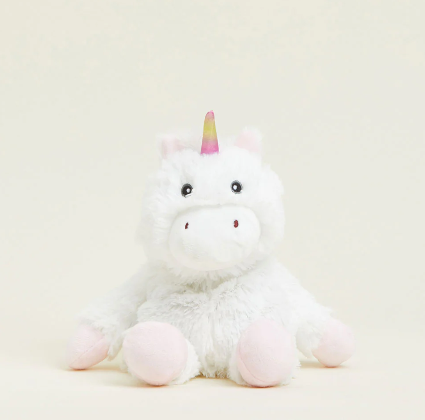 Warmies Jr - White Unicorn