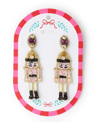 Holiday Earring- Nutcracker