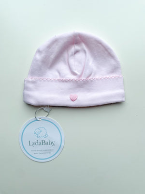 Pink Heart Hat