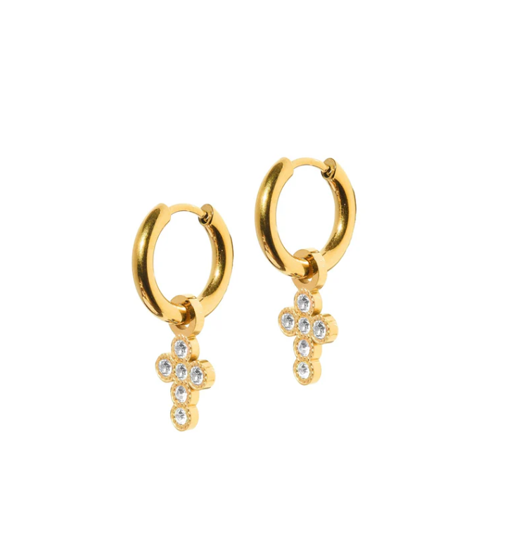 Huggie Charm- Esther Clear