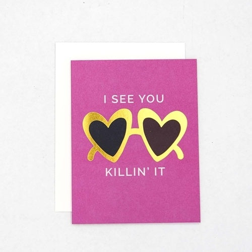 Greeting Card - Killing It