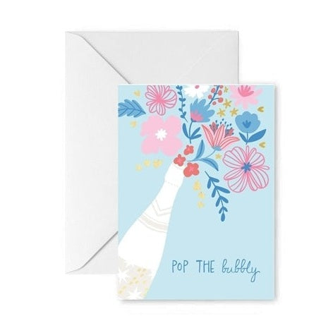 Greeting Card - Pop the Bubbly