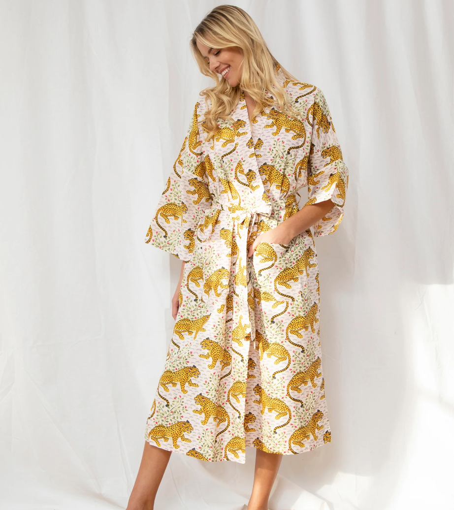 Bagheera Cotton Robe
