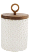 SM Stoneware Canister (FINAL SALE)