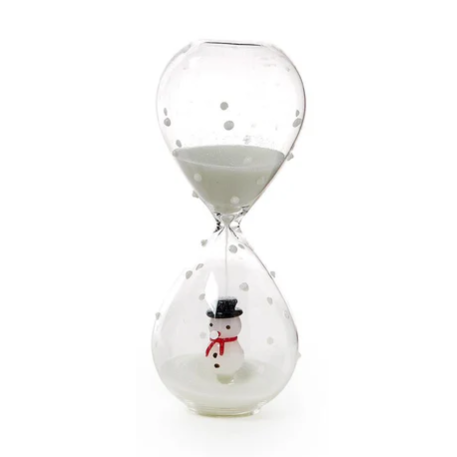 Holiday Sand Timer- Snowman FINAL SALE