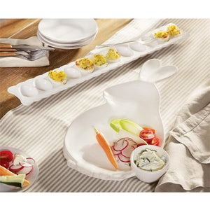 Long Deviled Egg Tray & Fork Set