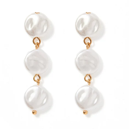 3 Pearl Libby Earrings