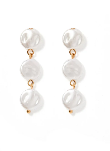3 Pearl Libby Earrings