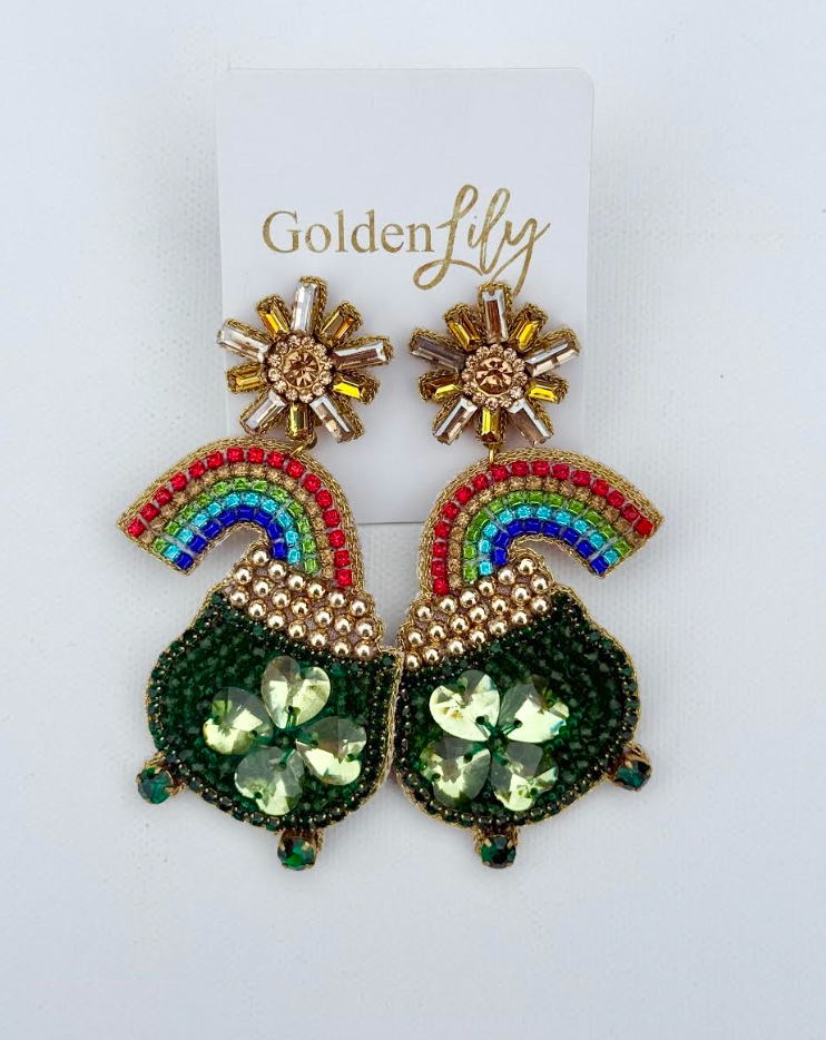 Pot of Gold Earrings