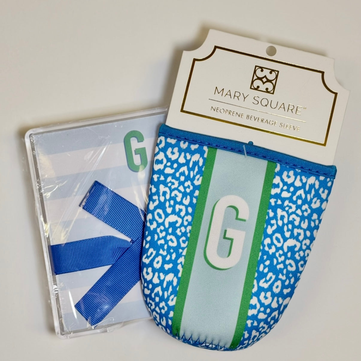 Initial Koozie & Acrylic Notepad Pack (FINAL SALE)