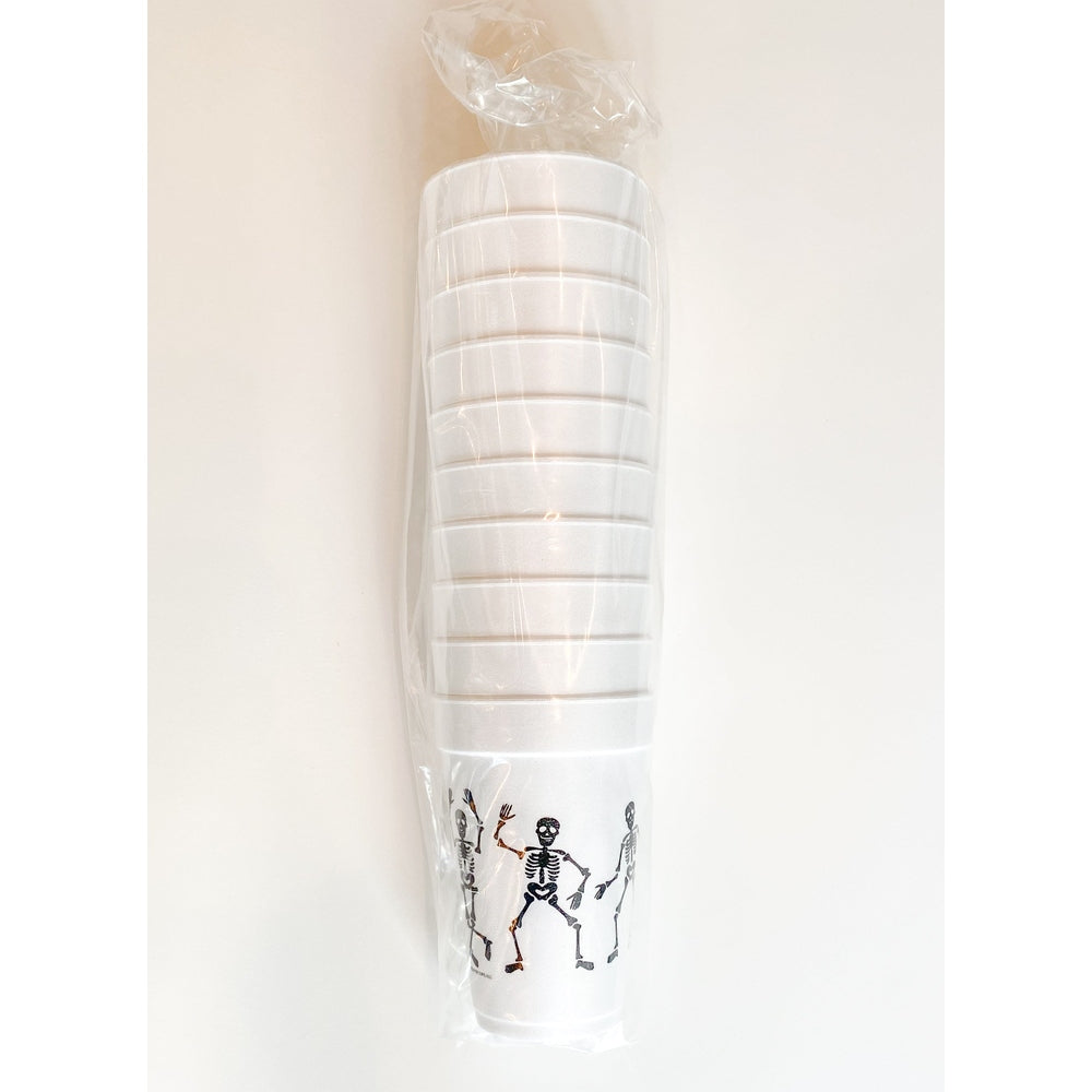 Dancing Skeleton Styrofoam Cup