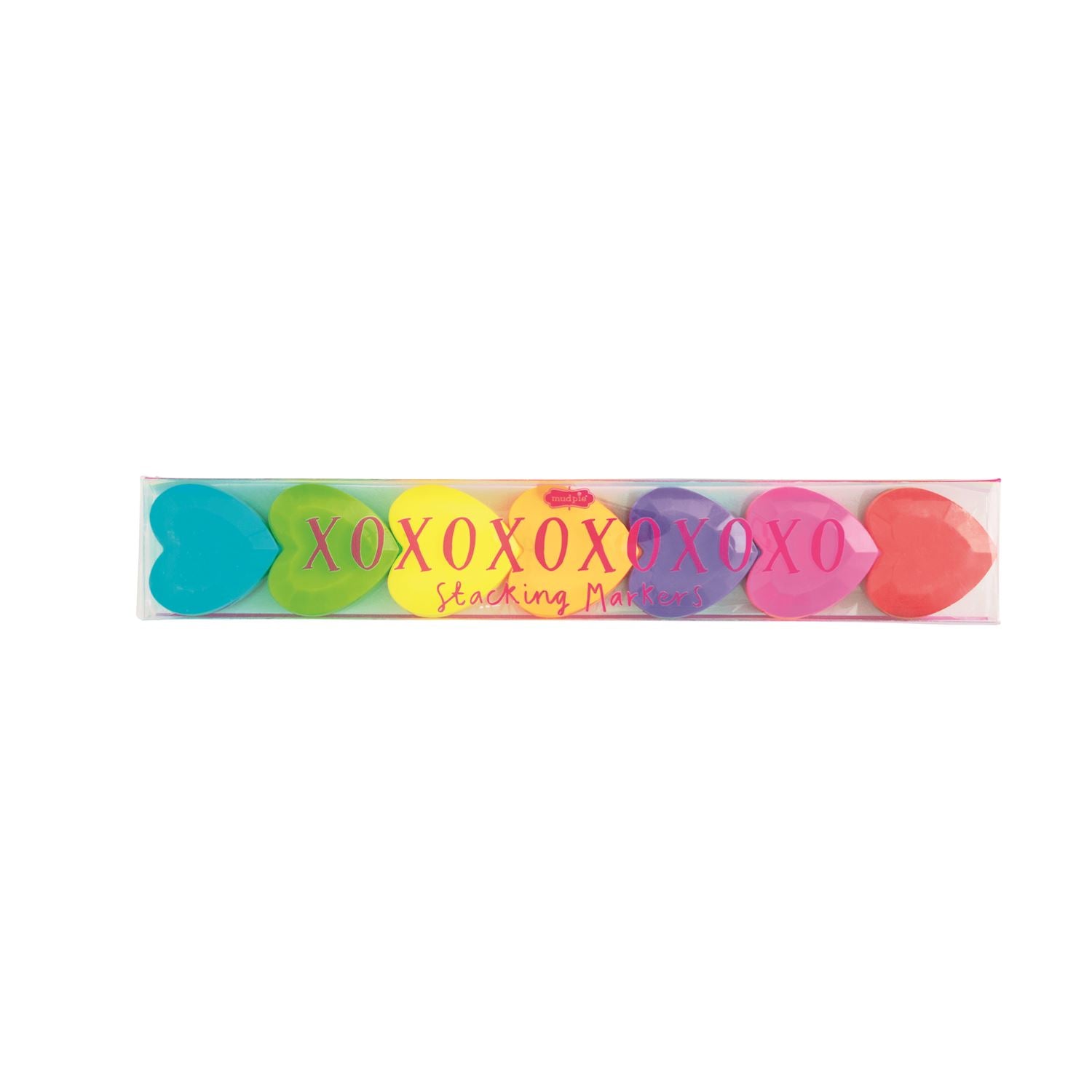 Opaque Heart Stacking Marker Set