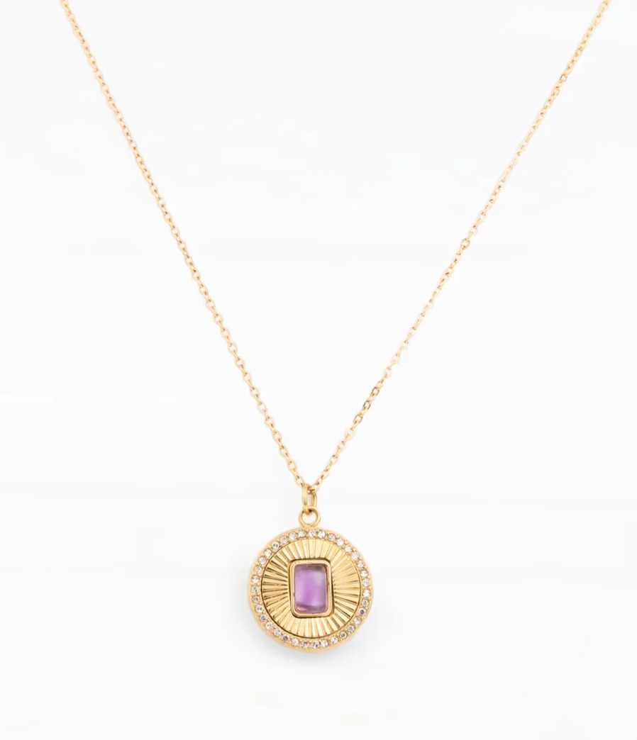 Louise Necklace Amethyst