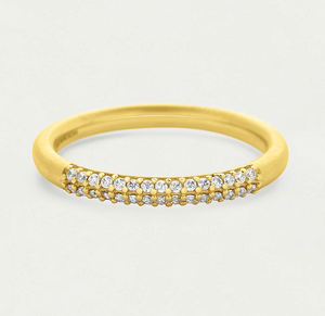 Petite Pave Band Ring