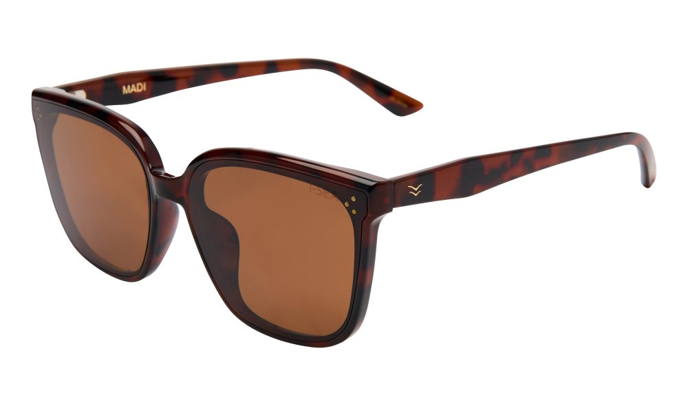 Madi Sunglass- Tort/ Brown
