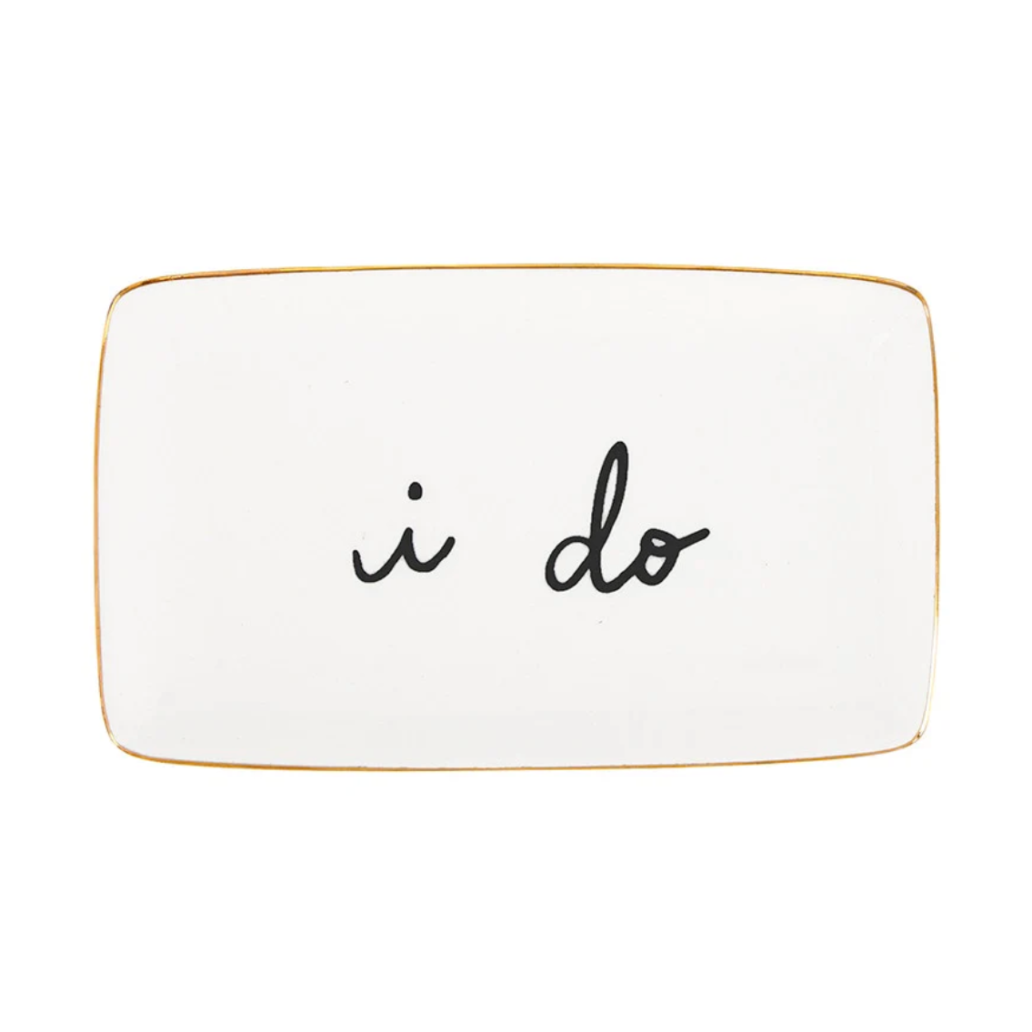 I Do Ceramic Tray