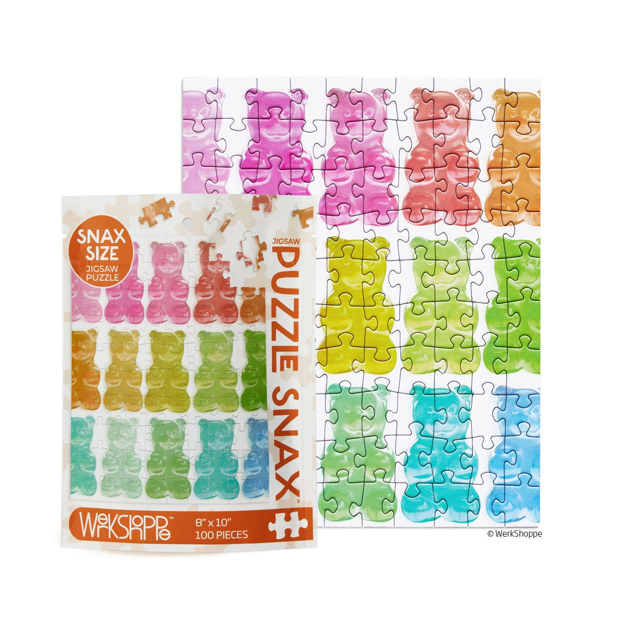 Puzzle Snax 100pc- Gummy Bears