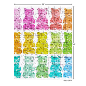 Puzzle Snax 100pc- Gummy Bears