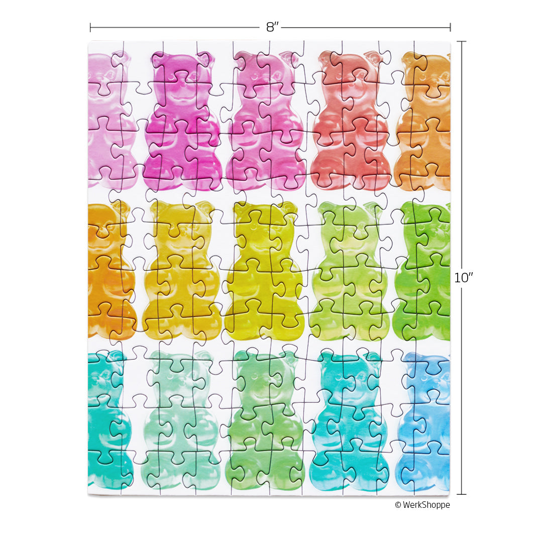 Puzzle Snax 100pc- Gummy Bears