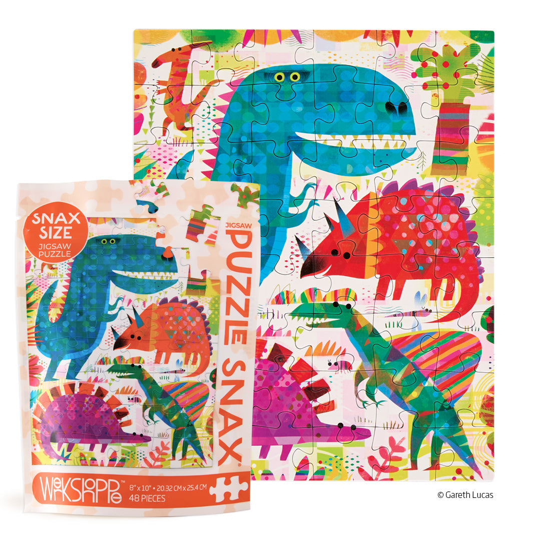 Puzzle Snax 48pc- Dinosaur Day