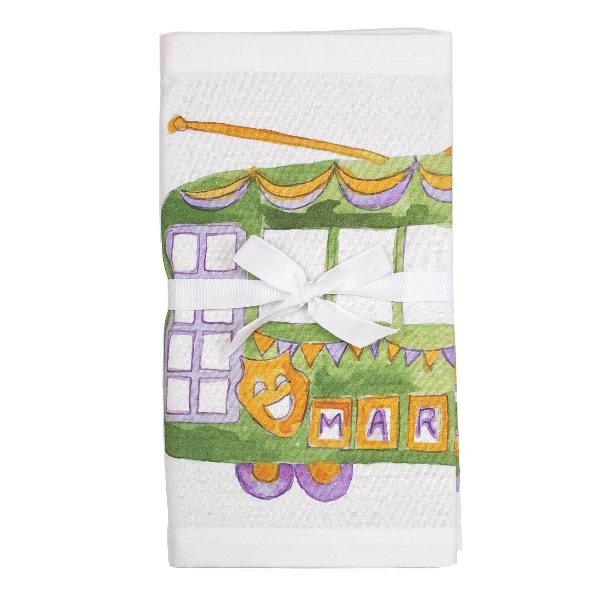 Mardi Streetcar Table Runner