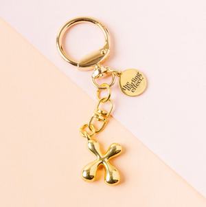 Bubble Letter Keychain