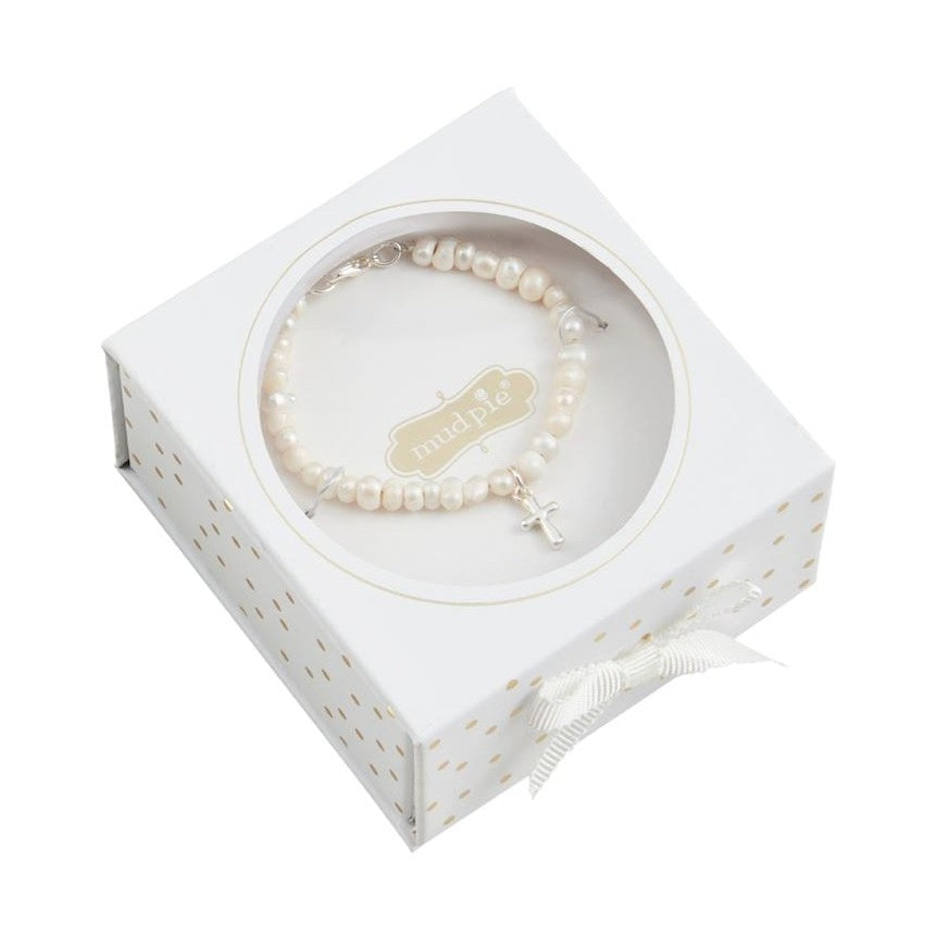 Gold Cross Bracelet