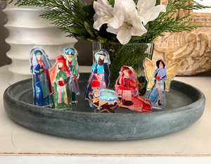 Large Acrylic Nativity Set