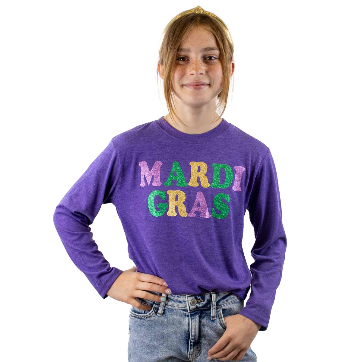 Youth MG Glitter Long