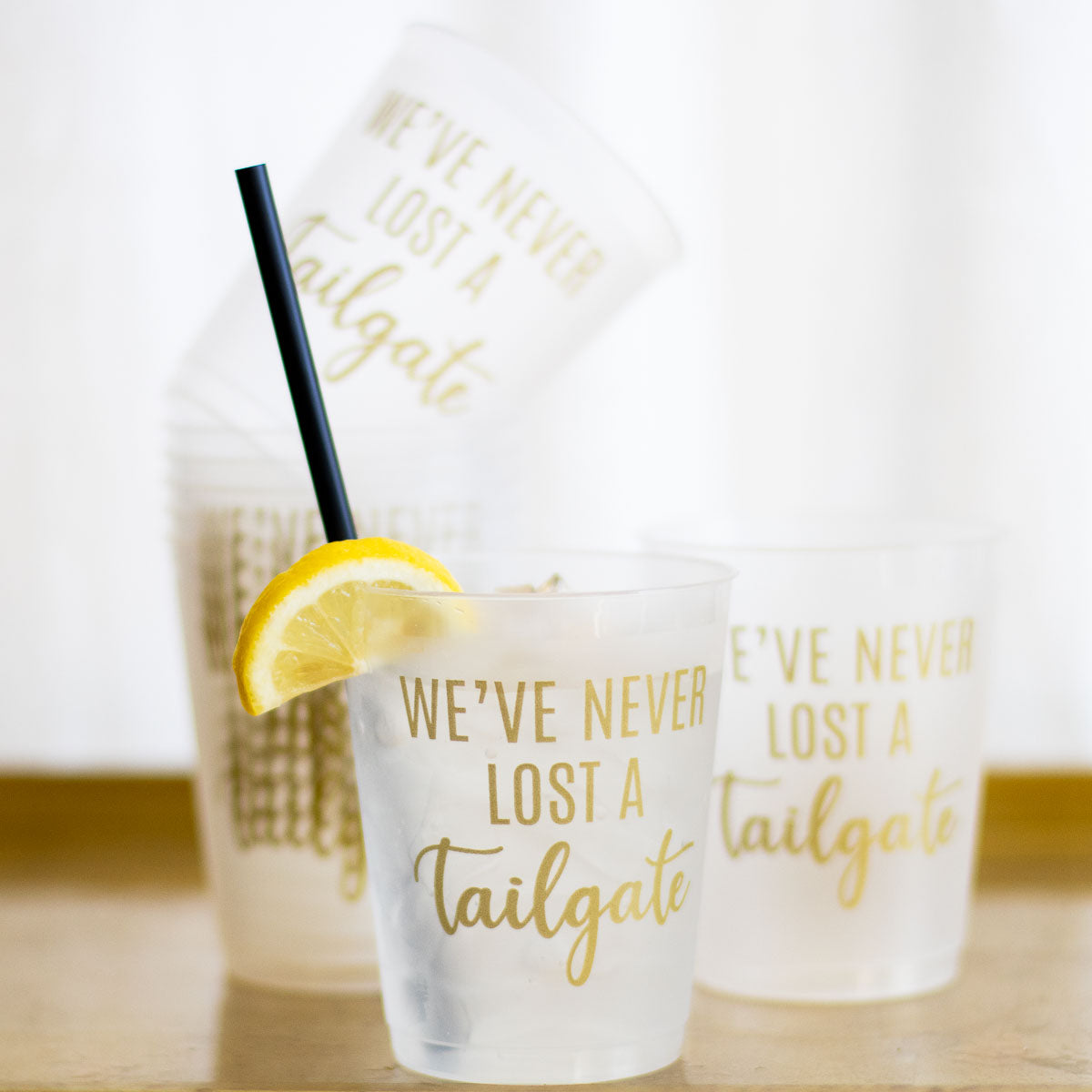 Never Lost A Tailgate Cup (Set of 10)