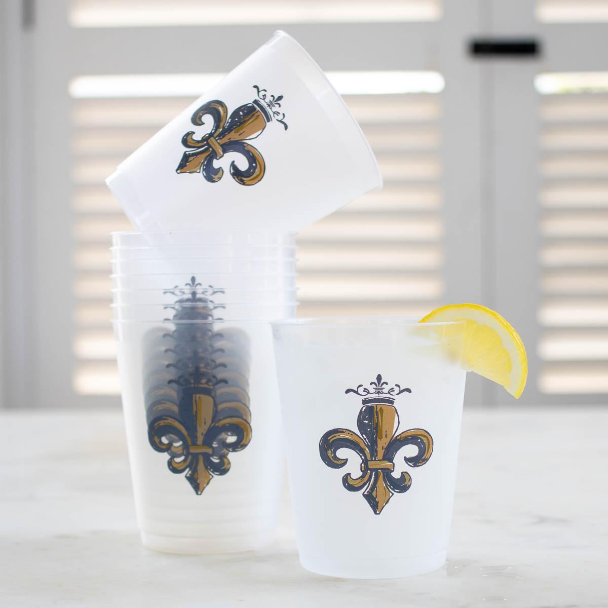 FDL Party Cups Frosted- (Set of 10)