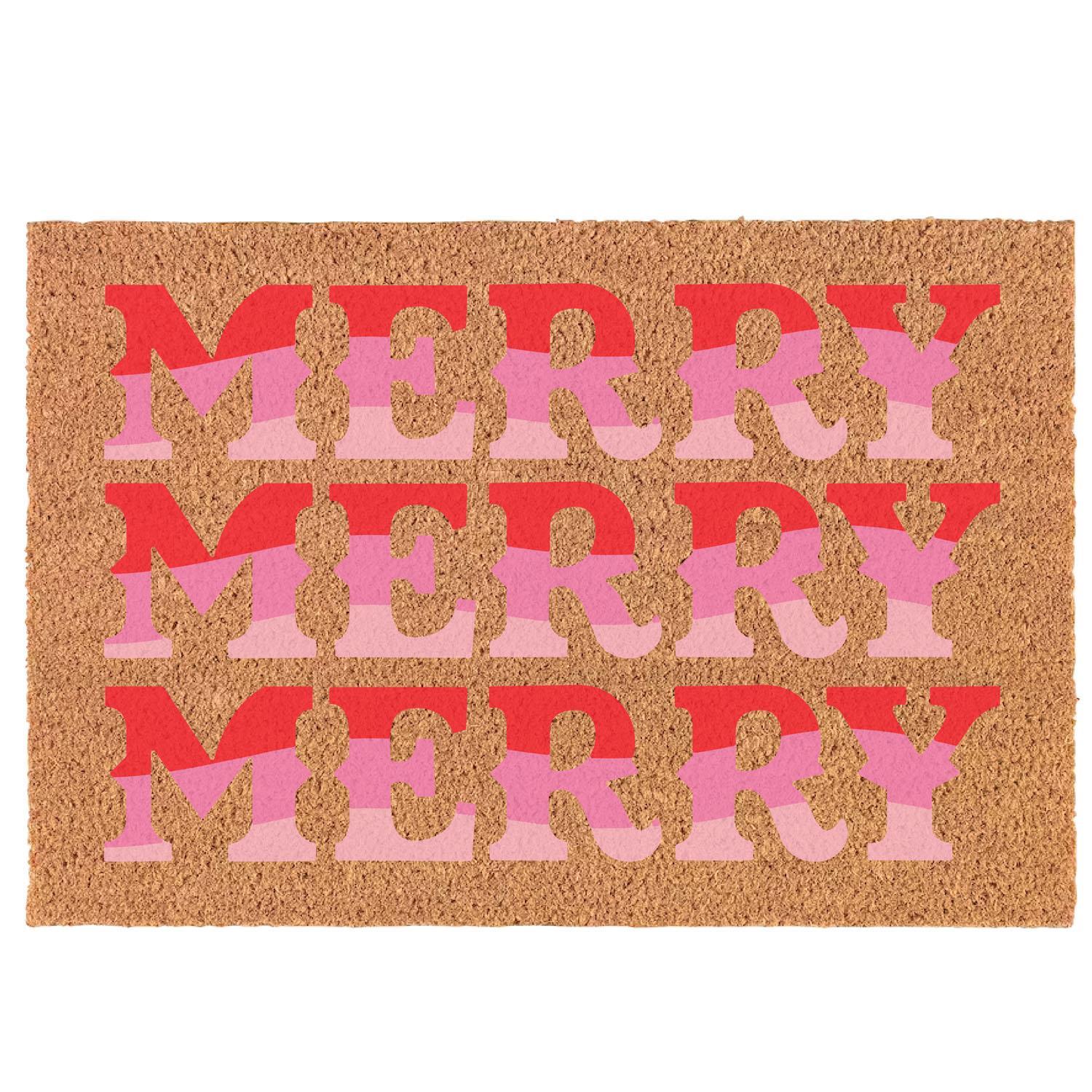 Merry Door Mat