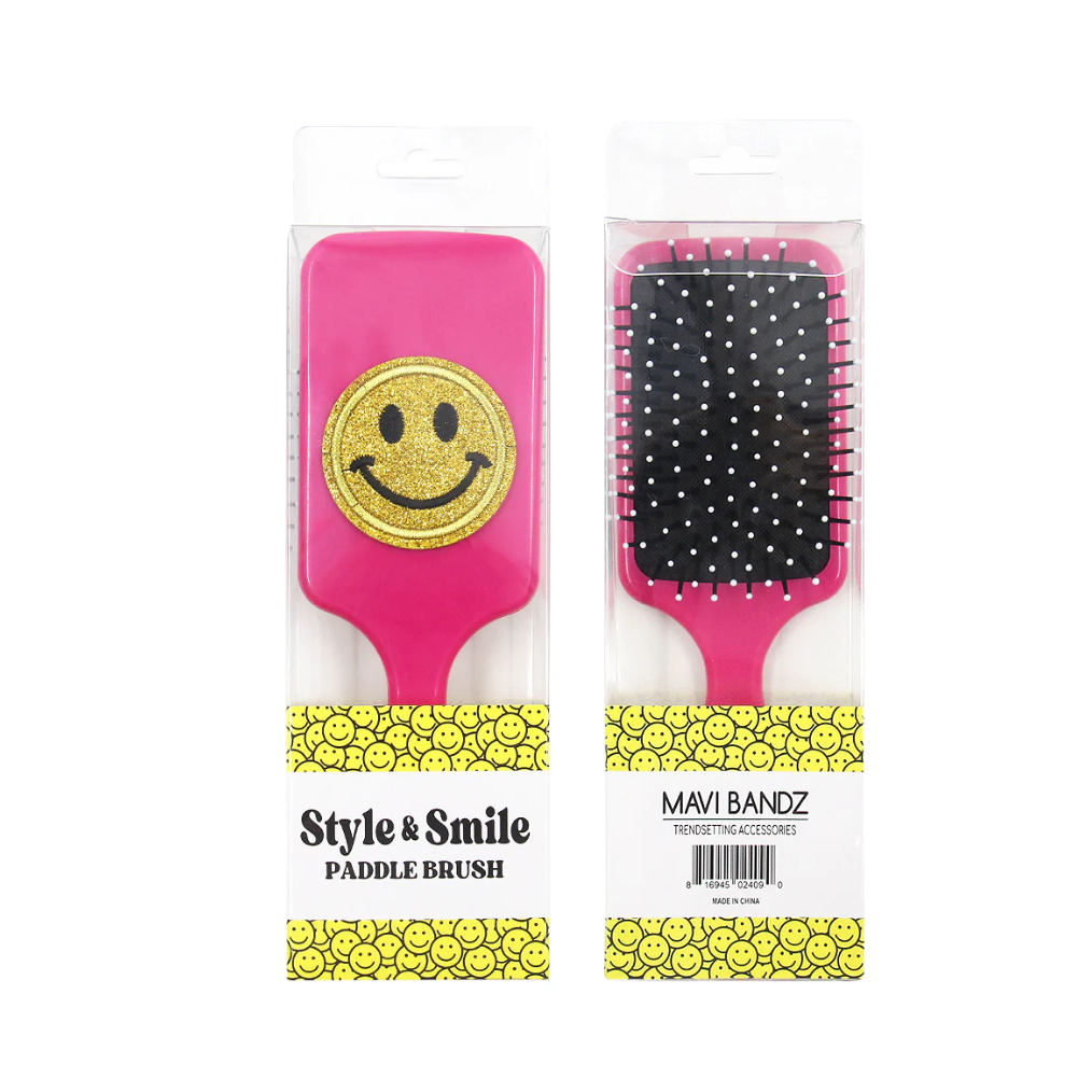 Smiley Paddle Brush
