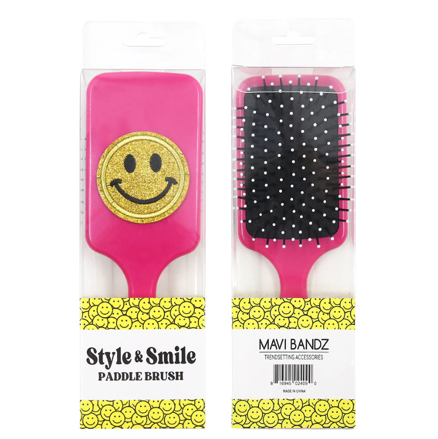 Smiley Paddle Brush