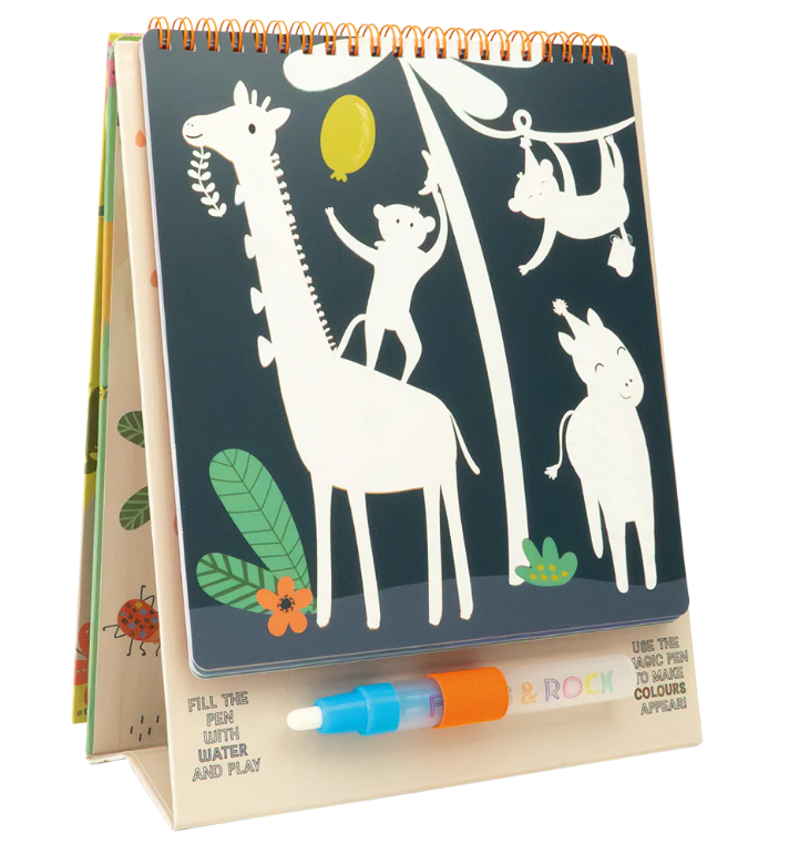 Jungle Party Easel Watercard and Pen
