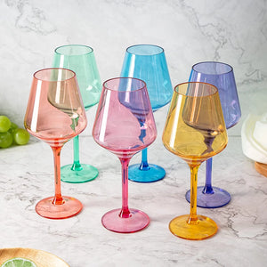 Acrylic Wine Glass Set