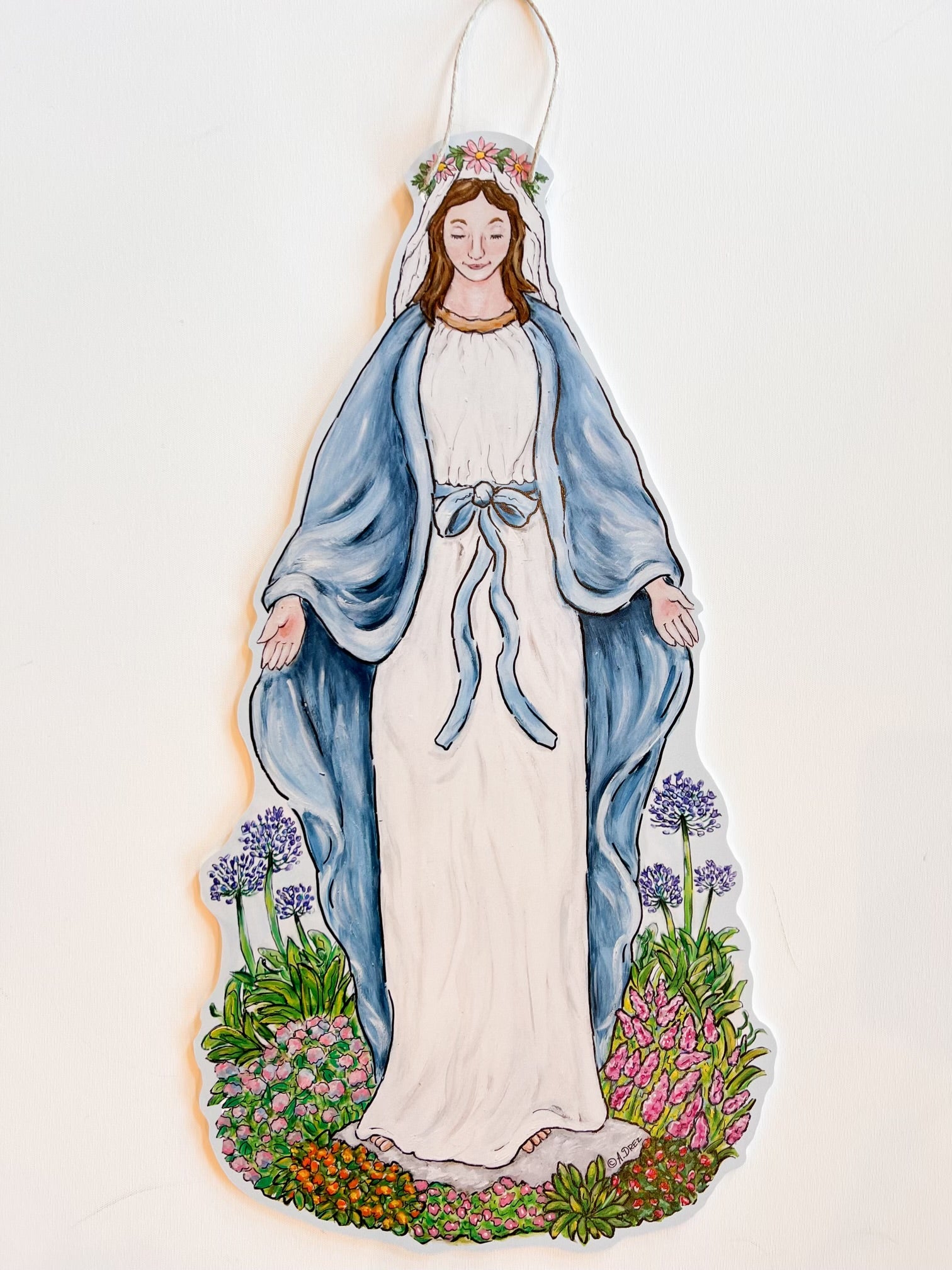 Blessed Mother Door Hanger