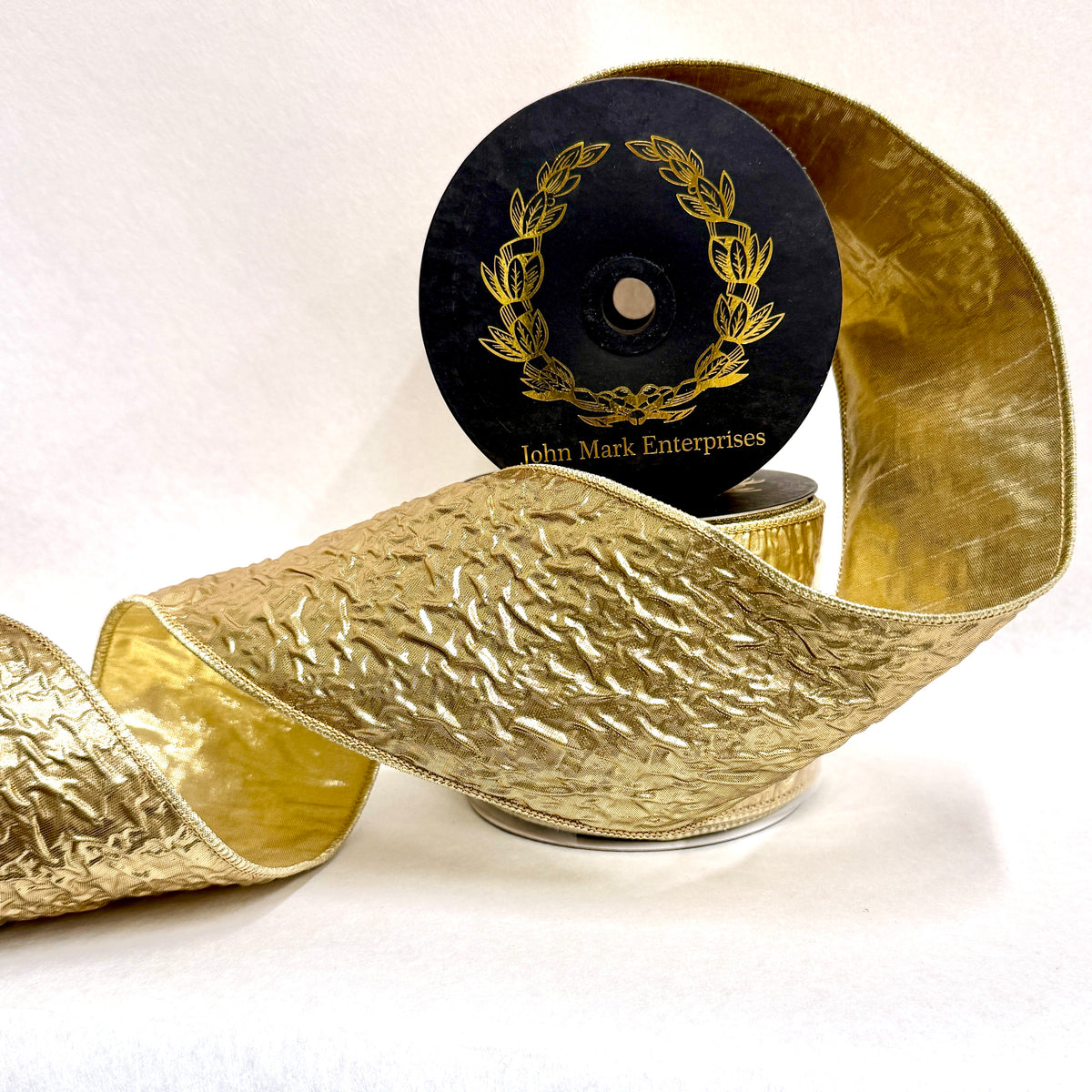Crinkle Gold Metallic Dup FSD - 4 x 10yd