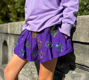 Junior Crown Skort Purple