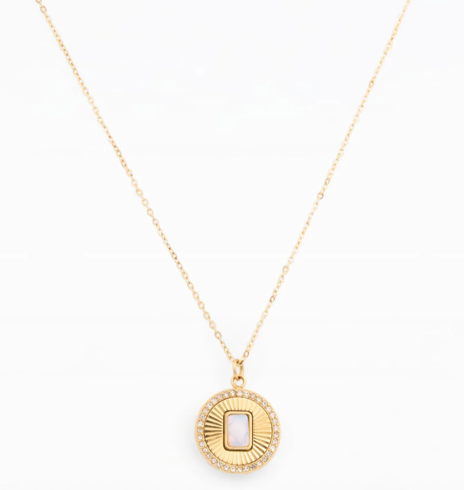 Louise Necklace Opalite