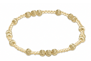 Hope Unwritten Dignity Bead Bracelet Gold
