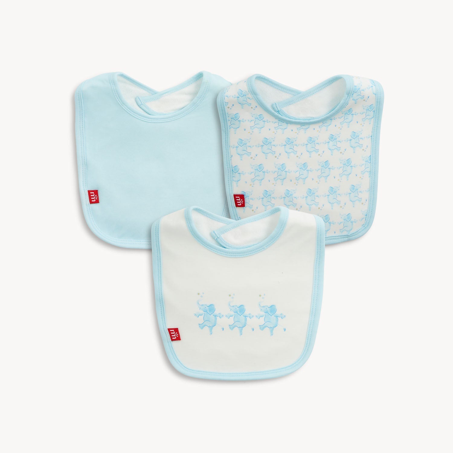 Blue Trunkettes Bib 3pk